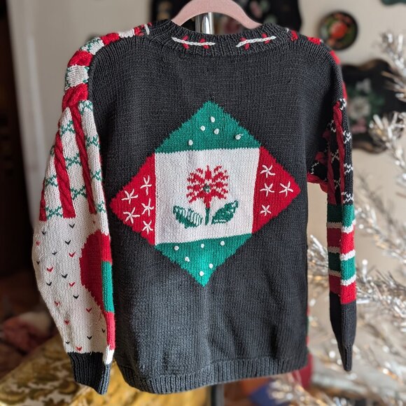 Vintage Susan Bristol Button Up Christmas Sweater - Picture 5 of 9